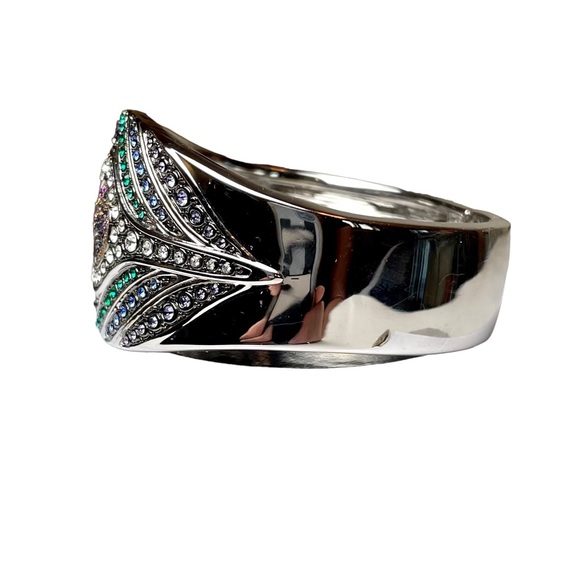 Victoria Wieck Peacock Drusy Watch Bracelet - Picture 6 of 8